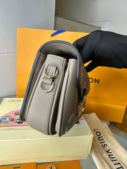 Frosted Luxe Satchel Flap Bag