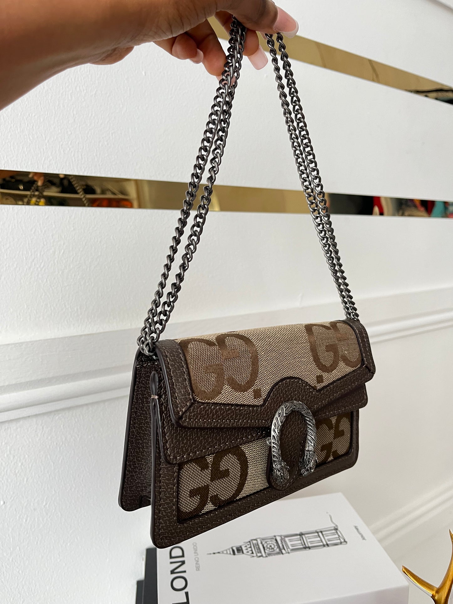 Bold Bloom Clasp Mini Bag