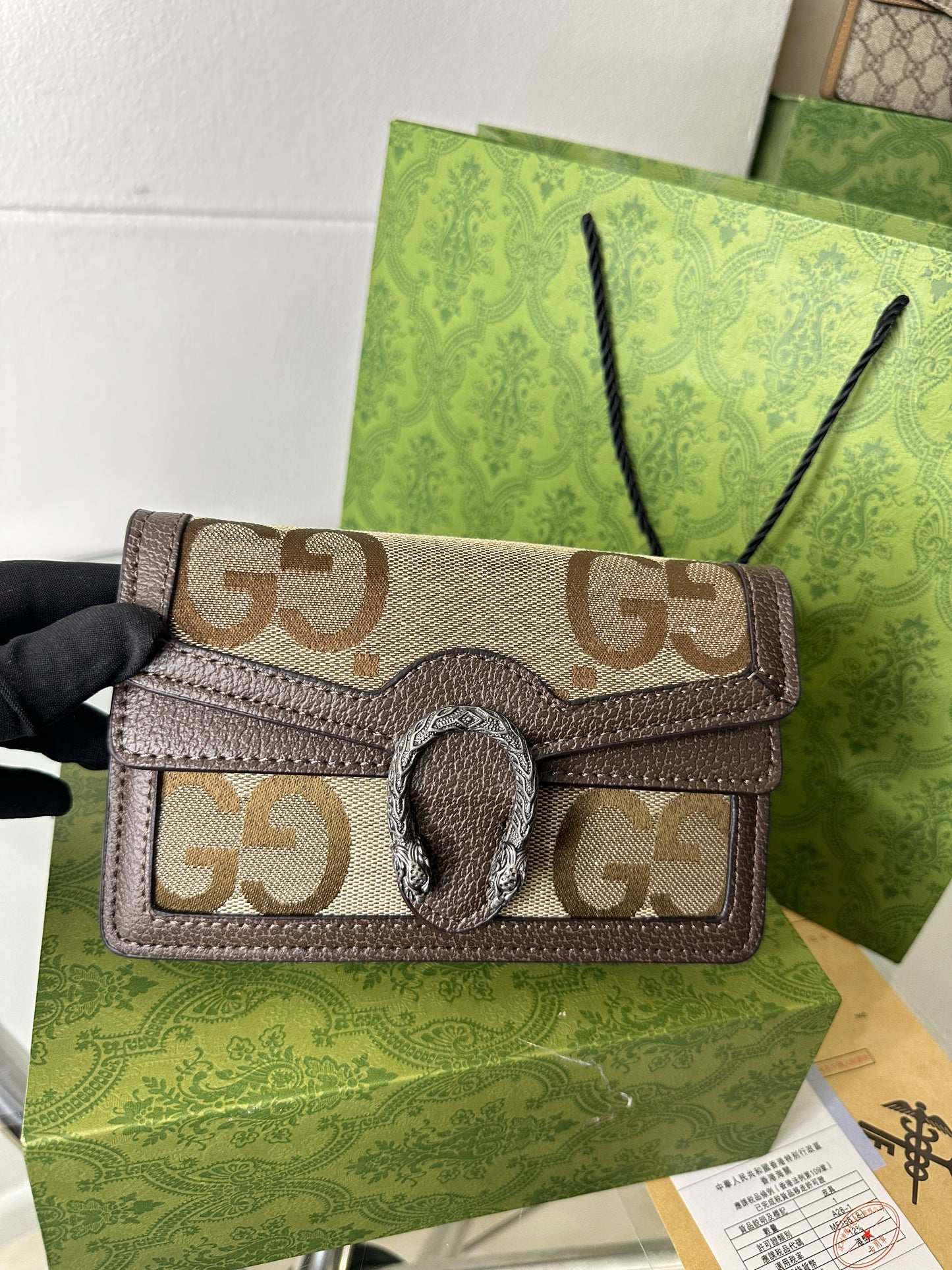 Bold Bloom Clasp Mini Bag