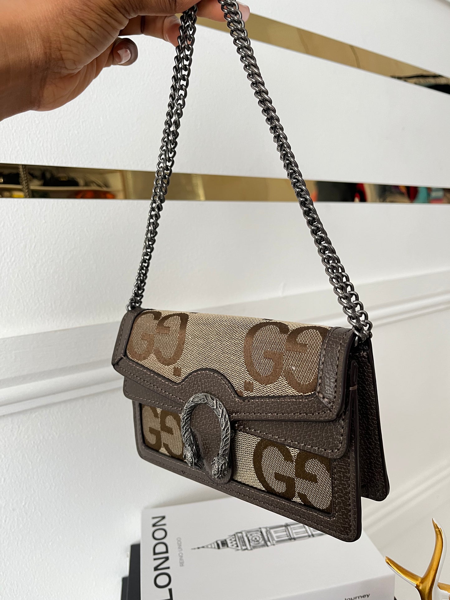 Bold Bloom Clasp Mini Bag