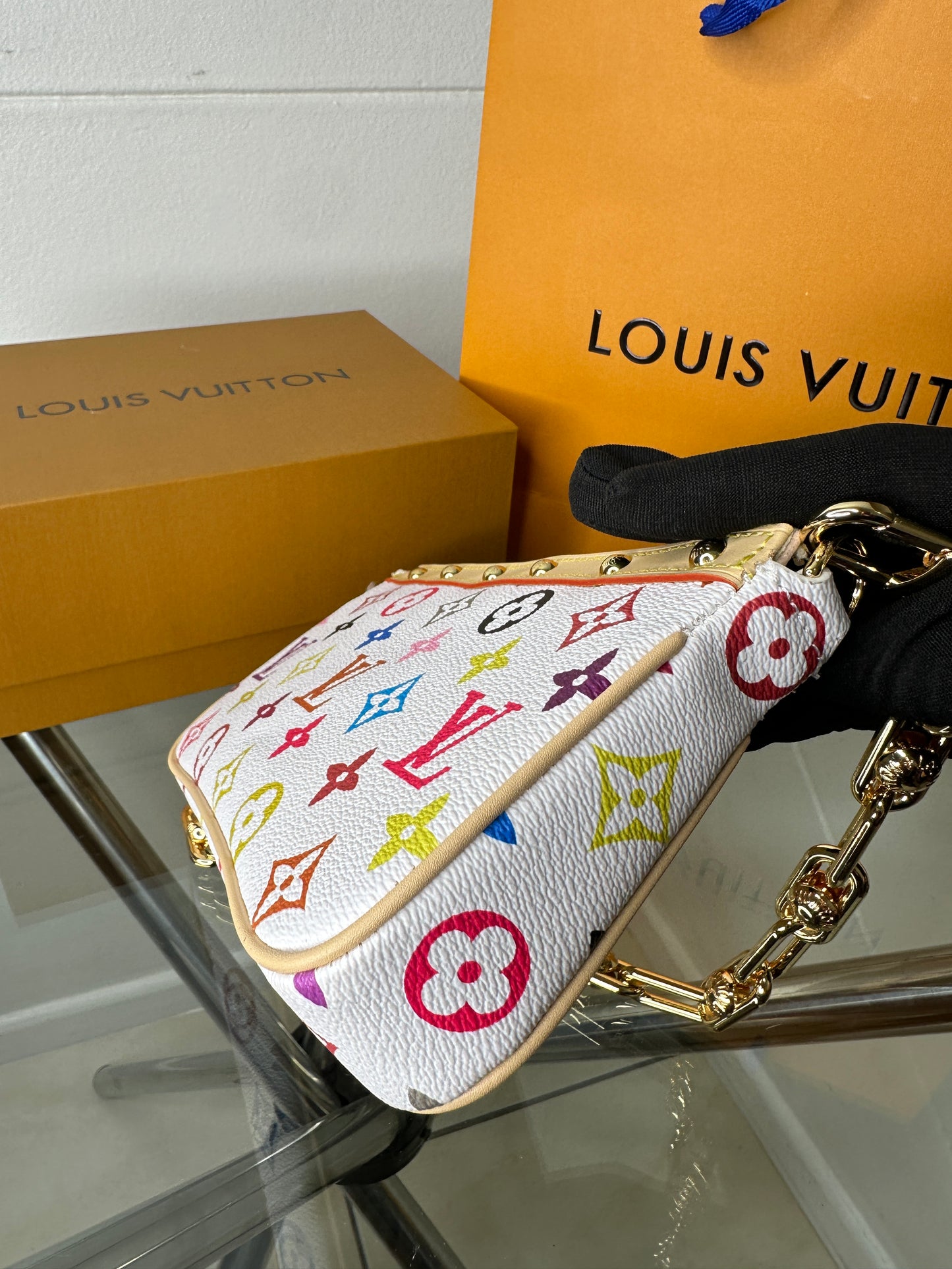 Retro Pop Mini Chain Bag