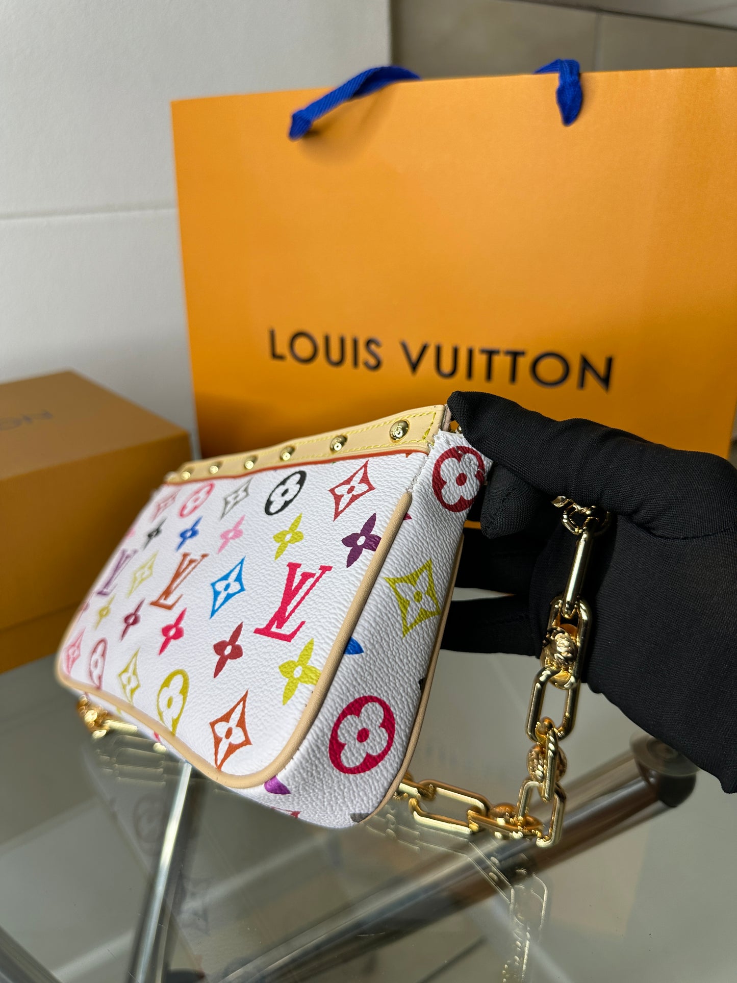 Retro Pop Mini Chain Bag