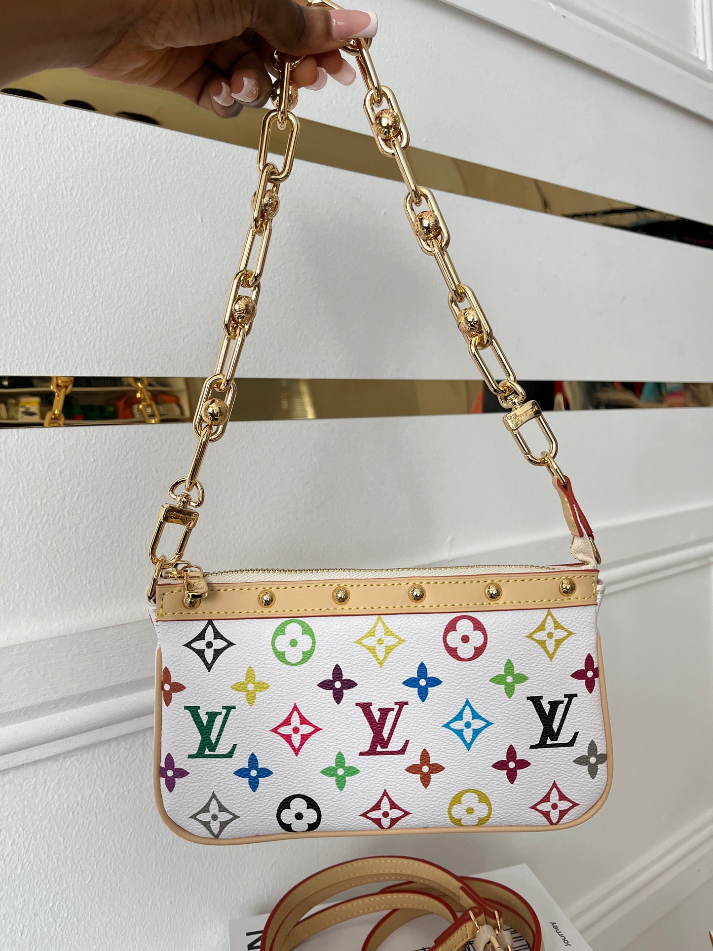 Retro Pop Mini Chain Bag