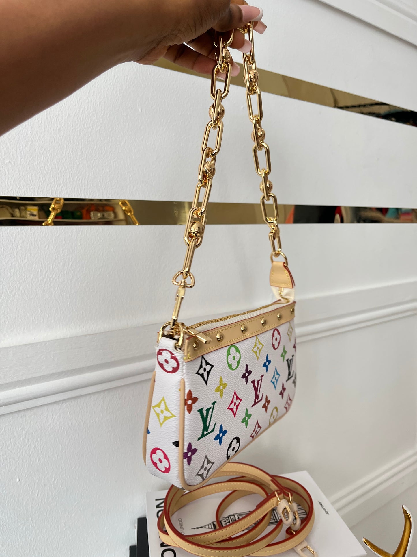 Retro Pop Mini Chain Bag
