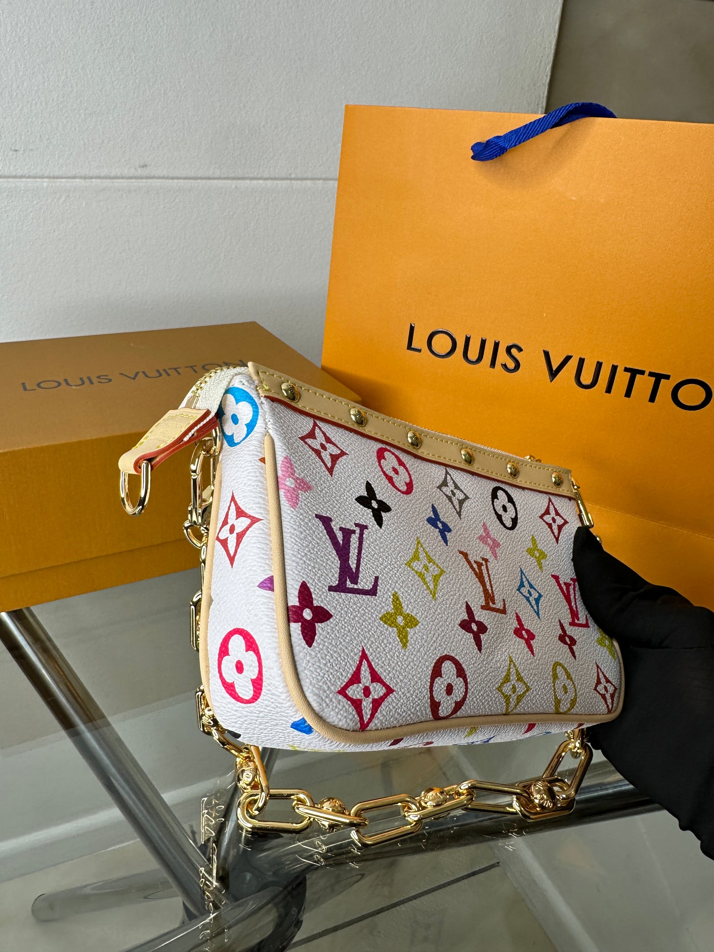 Retro Pop Mini Chain Bag