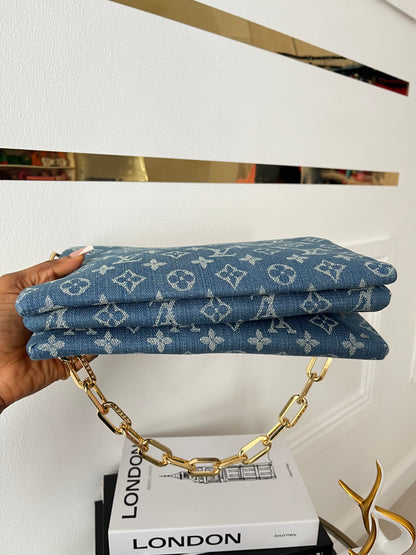 Ophelia Denim Bag & Sneakers