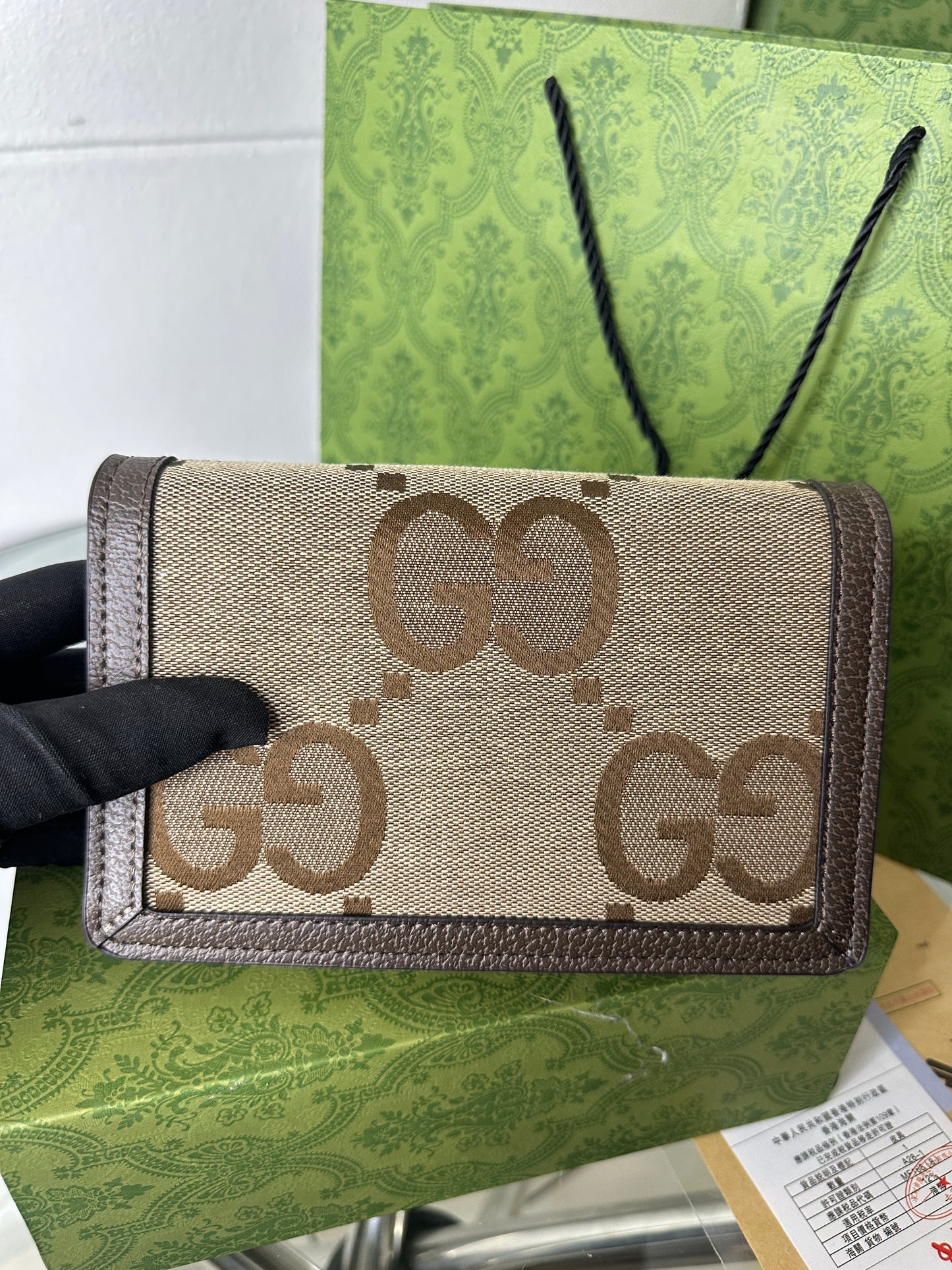 Bold Bloom Clasp Mini Bag