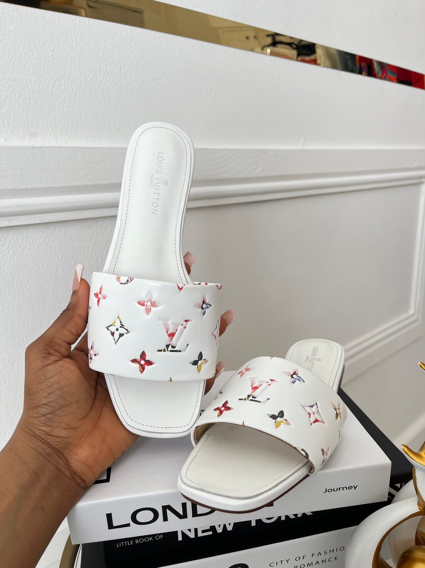 Ophelia Colorful Bag & Slides