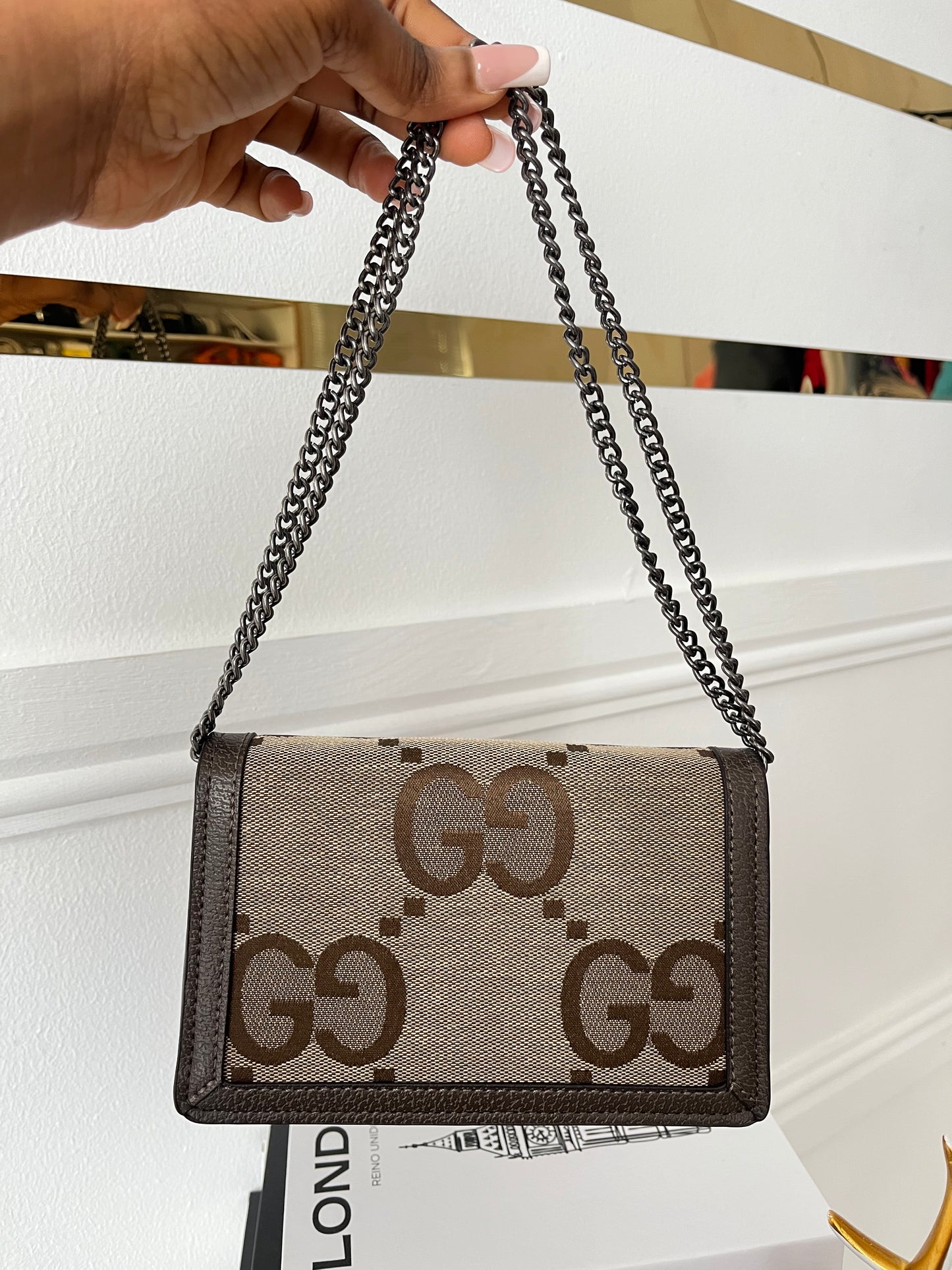 Bold Bloom Clasp Mini Bag