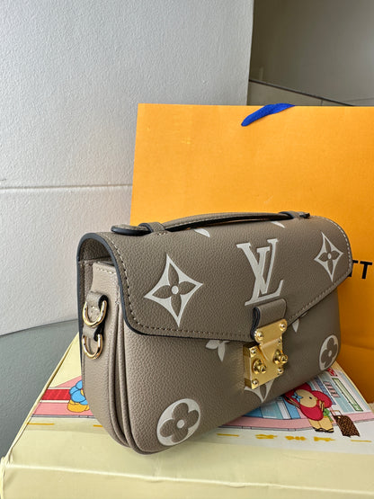 Frosted Luxe Satchel Flap Bag