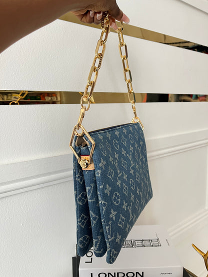 Ophelia Denim Bag & Sneakers