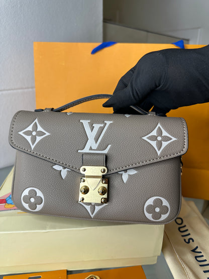 Frosted Luxe Satchel Flap Bag