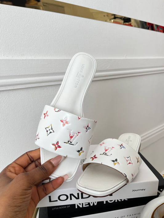 Ophelia Colorful Bag & Slides