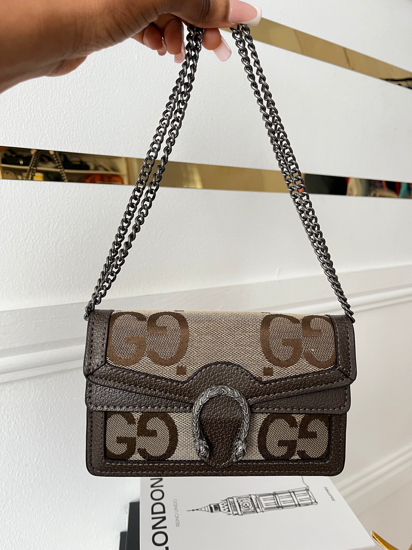 Bold Bloom Clasp Mini Bag