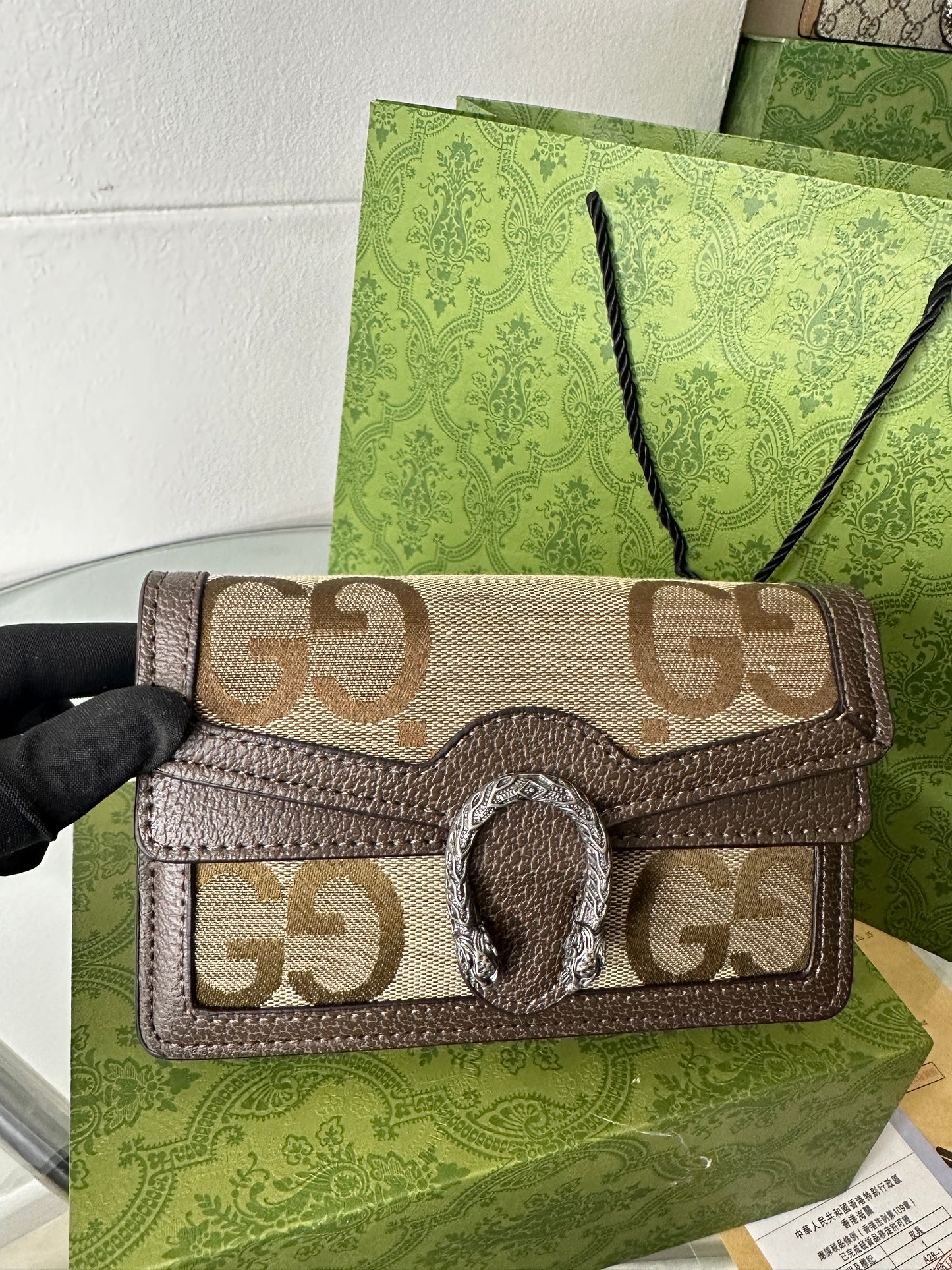 Bold Bloom Clasp Mini Bag