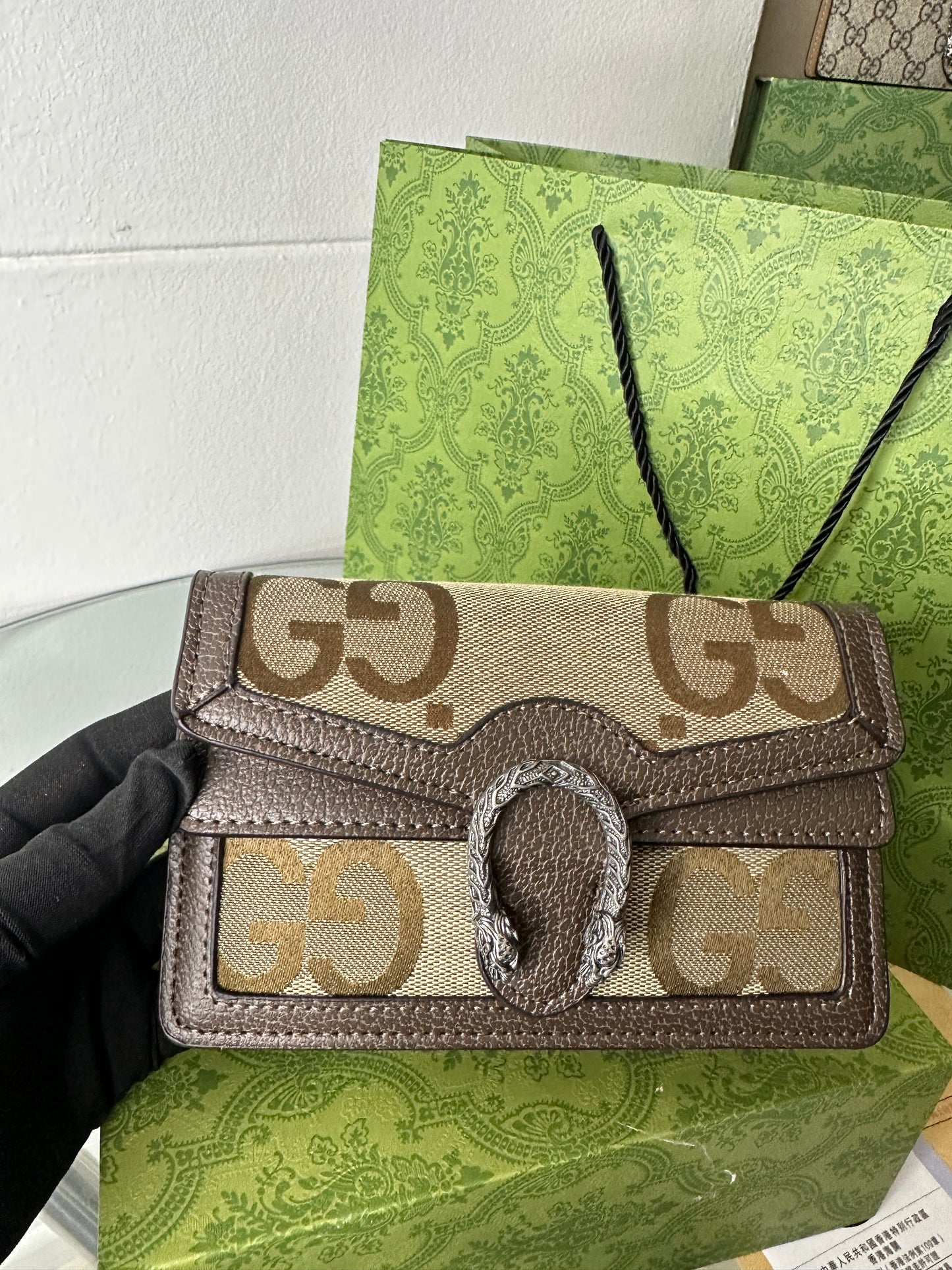 Bold Bloom Clasp Mini Bag